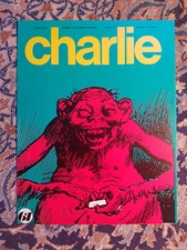 Affiche Kiosque d'Origine Janv. 1974 CHARLIE MENSUEL N° 61 / Guido BUZZELLI