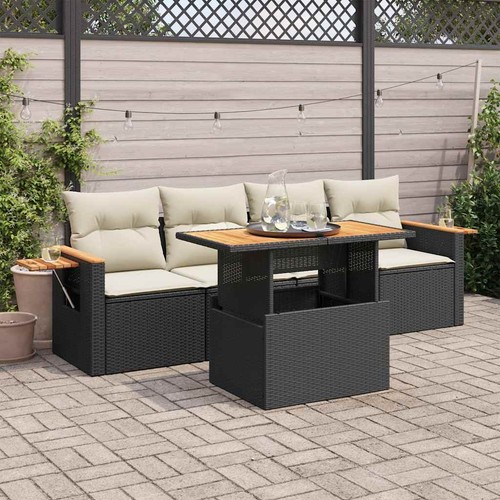 Salon jardin avec coussins - salon,