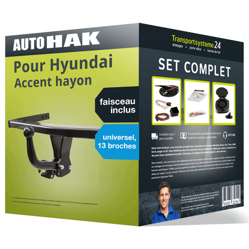 Attelage pour hyundai accent - attelage,