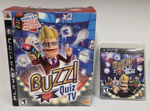 Ps3 buzz quiz world sony - ps3, tv
