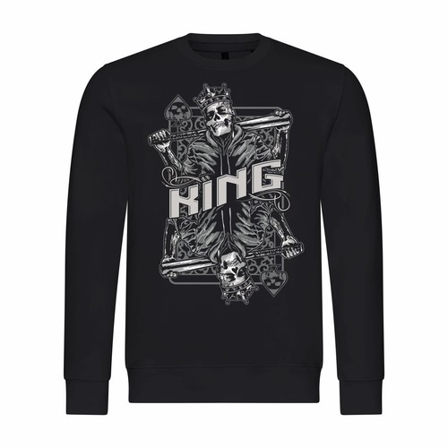 Mens sweatshirt jumper king - mens,