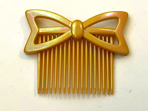 Peigne barrette vintage noeud - peigne,