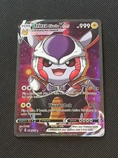 PIKACHU POKEMON FRIEZA GOKU DBZ DRAGON BALL Z COSPLAY CARTE NEW HOLO PRISM MANGA