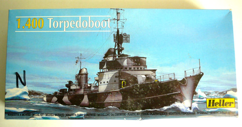Kit heller ancien torpedoboot - kit,