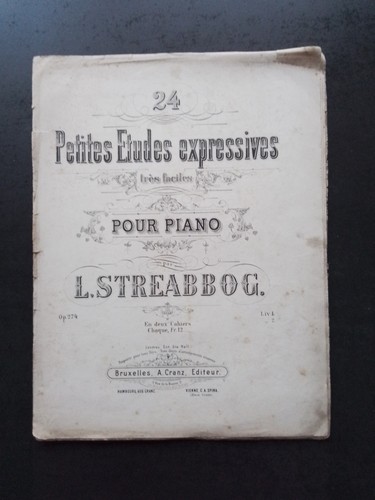 Partition ancienne 24 - ancienne,