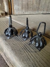 Griffes fer forgé pour tulipes X3 art déco muller frères, daum