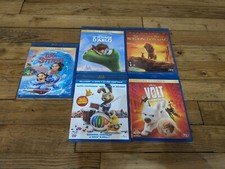 Lot 5 Blu Ray lilo et stitch, le voyage d'arlo, hop, le roi lion, volt star...