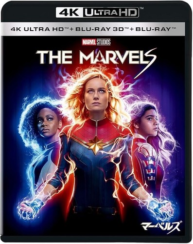 The marvels blu ray disques - the,