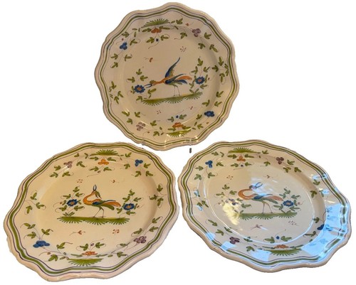 Vtg set french faience - set,