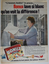 PUBLICITÉ DE PRESSE 1962