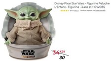 Peluche 25cm Baby Yoda Grogu