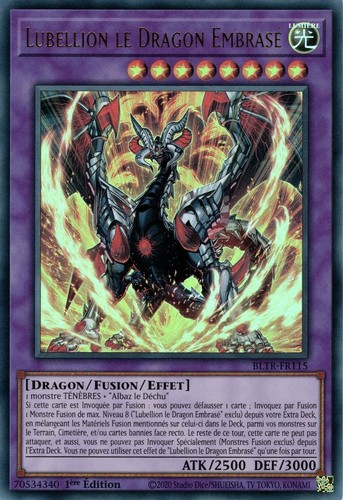 Lubellion le dragon - yu-gi-oh!,