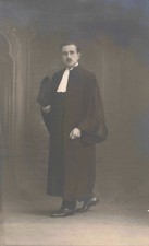 ANCIENNE PHOTOGRAPHIE AVOCAT