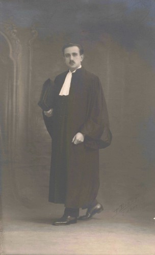 Ancienne photographie avocat - ancienne,