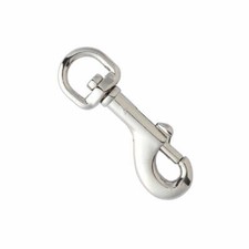 Mousqueton tournant à tirette