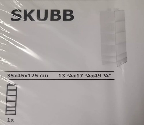 New ikea skubb organizer - new, 6