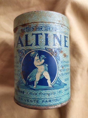 Boite farine lactée - boite, de