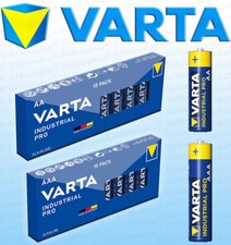 Piles AAA LR03 VARTA - AA LR06 INDUSTRIAL PRO LR3 LR6 PILE 1,5 V ALCALINE