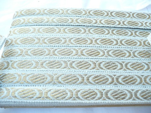 Galon ancien vintage coton - galon,