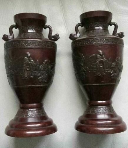 Magnifique rare ancienne - rare, paire