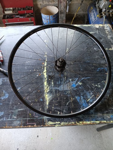Jante arrière noire vtt - arrière,