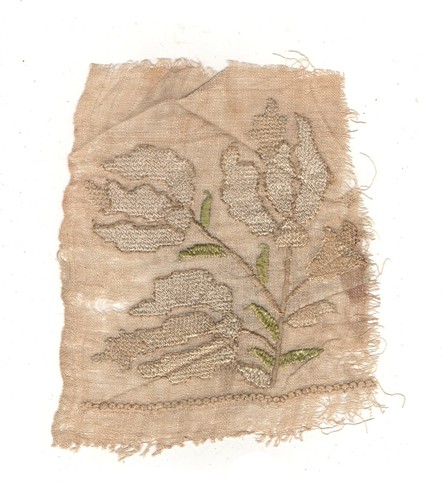 Fragment textile ancien - fragment,