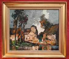 Superbe huile par Robert
