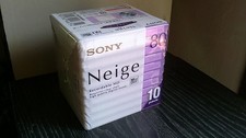 10 Minidisc Sony Neige Série