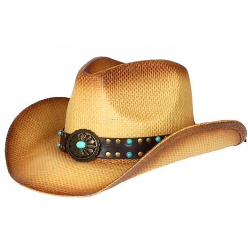 Chapeau cowboy marron - cowboy,