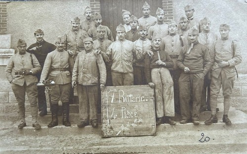 Photo poilu regiment - poilu, ra