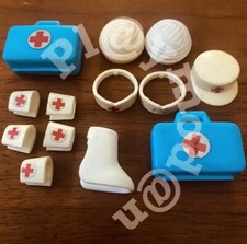 Playmobil Vintage Hopital  Vêtements Accessoires 1977 Plâtre By Pl@ymod@n