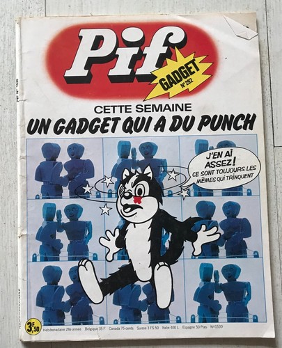 Magazine pif gadget - gadget, n°