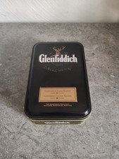 Boite En Métal Vintage Glenfiddich Whisky Scotch. Très Bon État