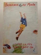 AFFICHE COUPE DU MONDE FRANCE