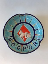 CENDRIER  VIDE  POCHE PUBLICITAIRE EMAUX DE LONGWY PORC HOG