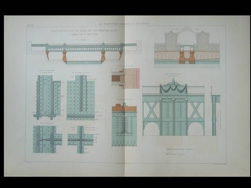 Pont pour voie - voie, ferree