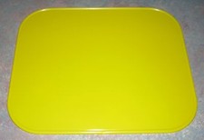 Plaque Numéro Plate Jaune 10