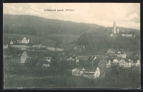 Carte postale lorch württ - carte,