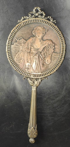 Face main ancien miroir - ancien,