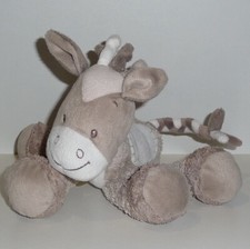 Doudou Cheval Nattou - Marron