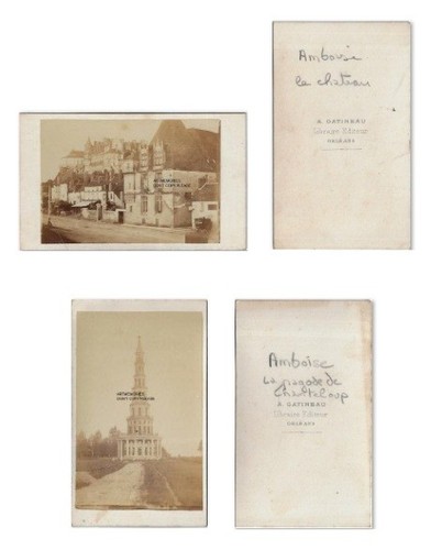 Amboise cdv photos - amboise, 2