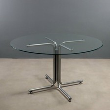 Table Ronde Vintage Métal