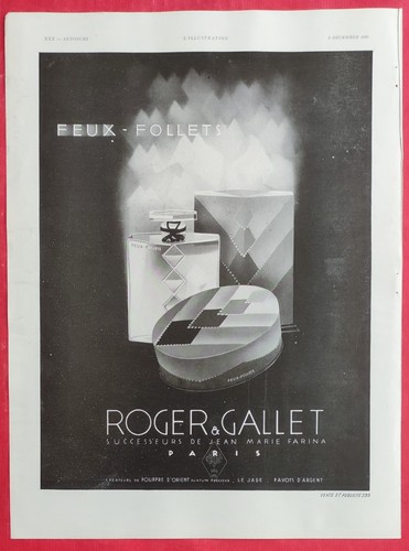 Publicité presse parfum - de,