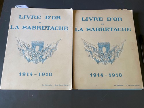 Livre la sabretache - d’or,