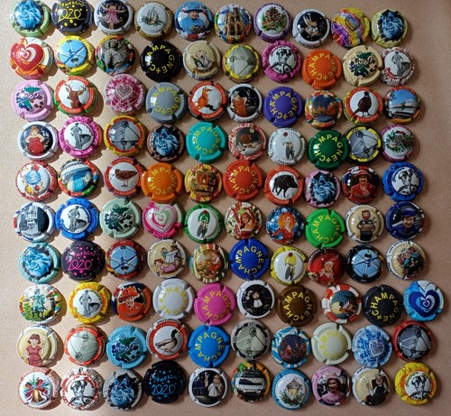 Lot 100 capsules de - de,