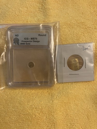 Lot Of (1) .5g .9999