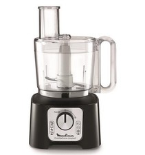 moulinex robot multifonctions 3l 800w avec blender noir fp546811 double force