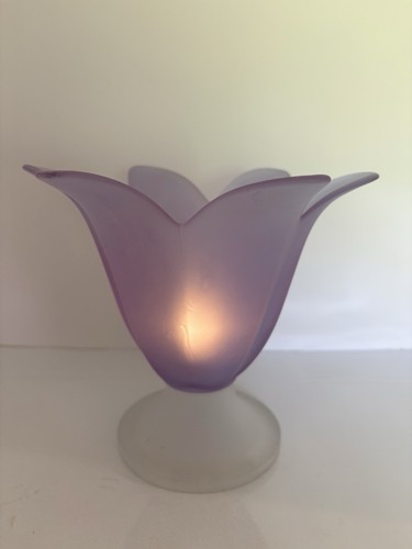 Partylite purple lilac frosted - partylite,