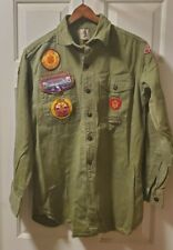 1960's Boy Scout uniform shirt Greensboro NC Tali TakTaki Lodge 70 BSA 