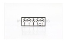 NOREV 165919 Accessoires - 5X Logo Mercedes Benz Star - Logo Étoile Mercedes - S